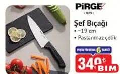 PİRGE ŞEF BIÇAĞI 19 CM